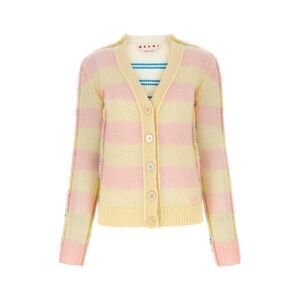 MARNI Abstract Pattern Crew Neck Knit Sweater Women STRIPPED Sweaters & Knitwear